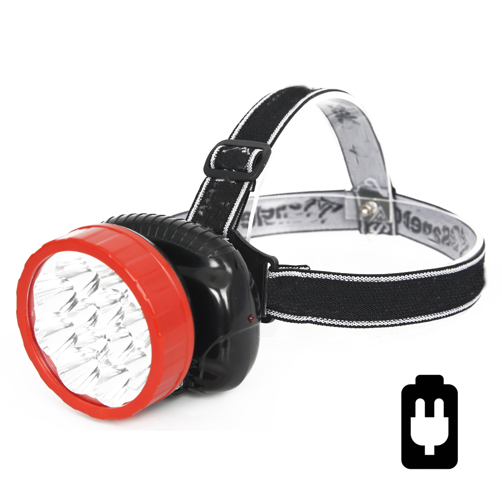 Linterna front.p/min.recargable 12Led(40lúm)30mt."SLENDER"