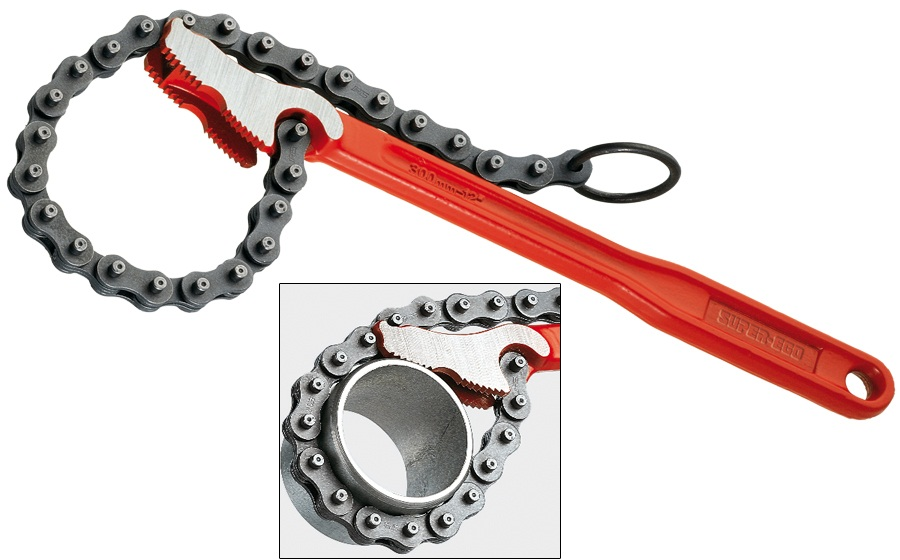 Llave sacafiltro a cadena-diam max 4 1/2" "SUPER-EGO" R.107
