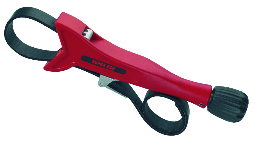 Llave sacafiltro de correa(PE)-diam max.8" "SUPER-EGO"123