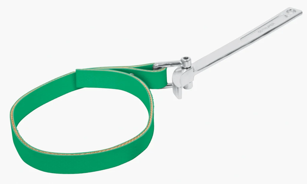 Llave multiusos (Filtro aceite)Banda hule "TRUPER" LLB-10