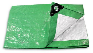 Lona Polieti.verde(Prot.UV)c/ojales4.00x5.00mt"PRETUL"LP-45V