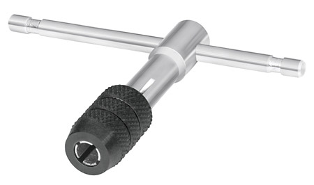 Manija porta machos en "T" de 1/4" "TRUPER"        MAN-T-1/4