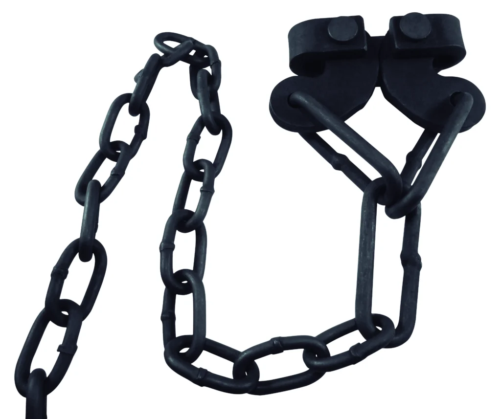 Conjunto mordaza con cadena "BYB" 751