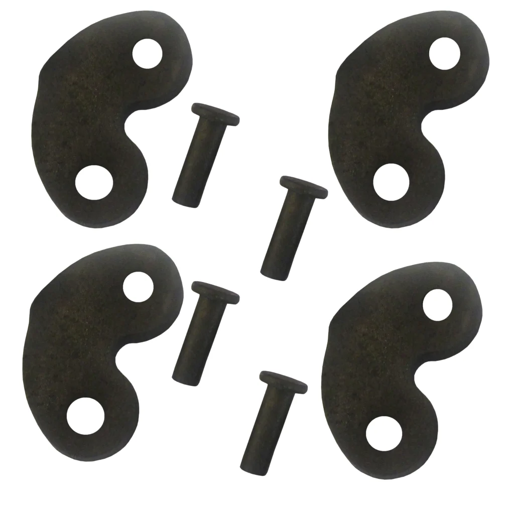 Juego de 4 mordazas para máquina de alambrar "BYB"