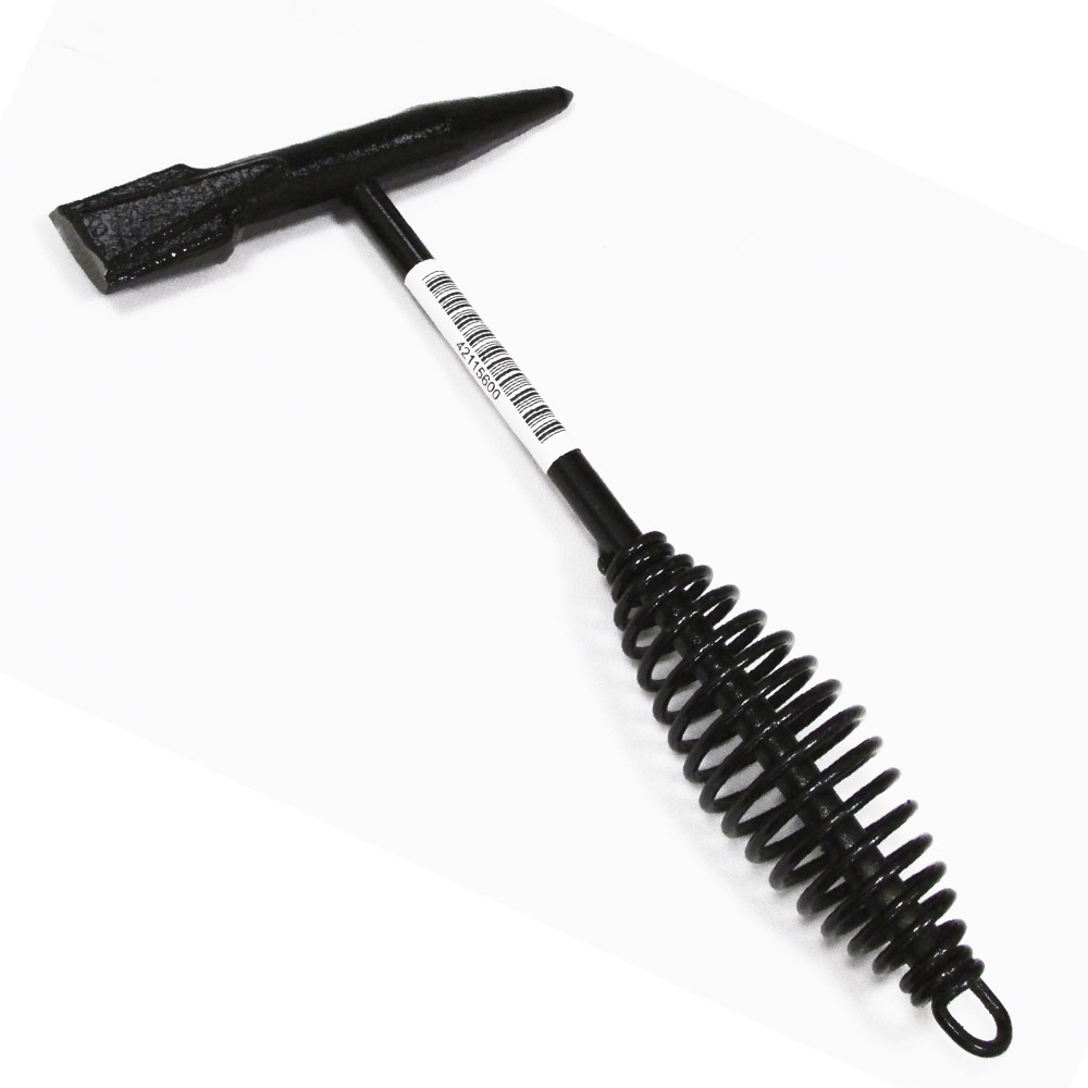 Martillo Piqueta de Metal p/Soldador 300g Mgo c/Resorte"LYN"