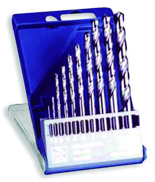 Jgo.10 Mechas Rectif.Fresadas-cja plást.-1 a 10mm"ECEF"51010