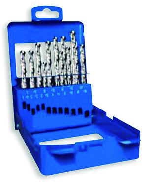 Jgo.19 Mechas Rectif.Fresadas-caja metal-1 a 10mm"ECEF"51119