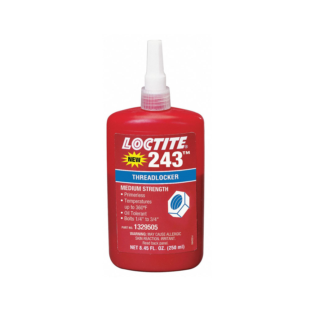 Traba-roscas,uso.gral,resist.med,tor3/4".250ml"LOCTITE"243