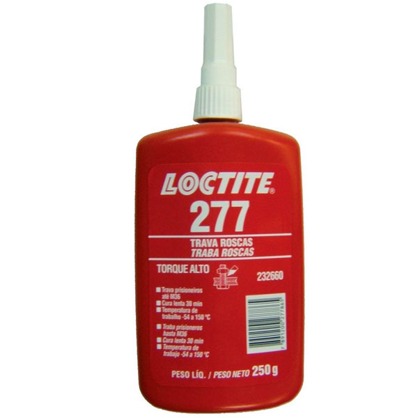 Traba-roscas alt.resist. Torque alto 250ml LOCTITE 277