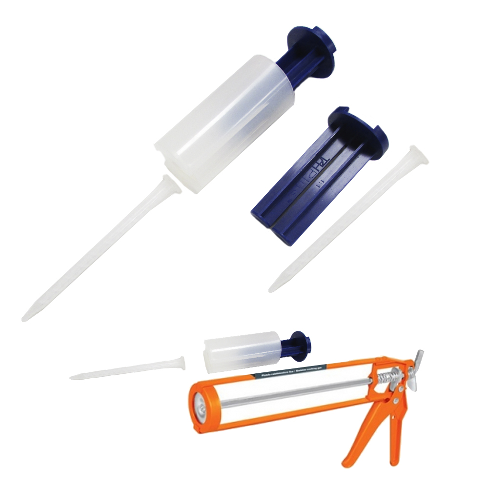 Adaptador p/pistola dual cartucho 300 a 50ml "LOCTITE"720223