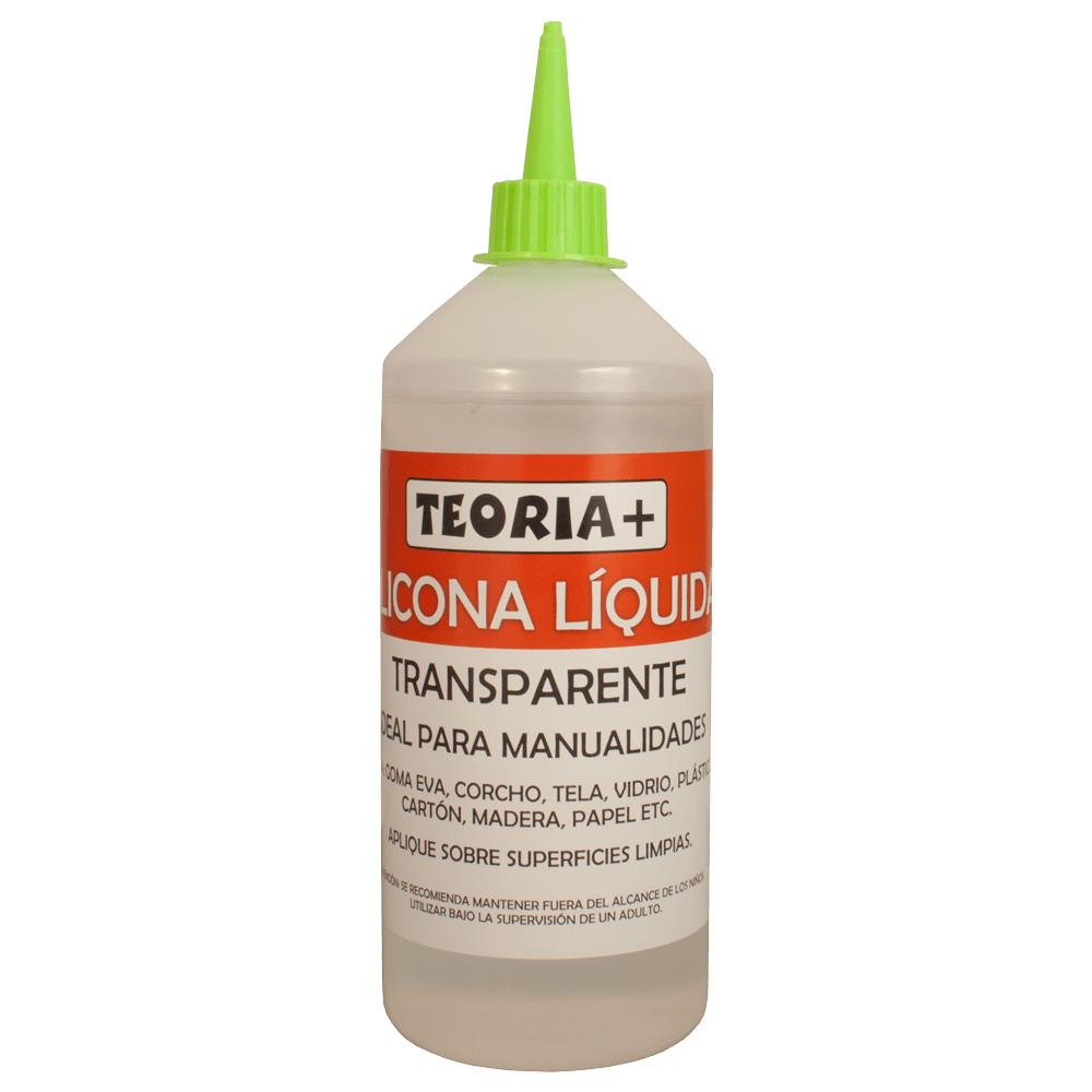 Pegament.silic.liq.transp(goma eva-vidrio-madera)250mlTEORIA