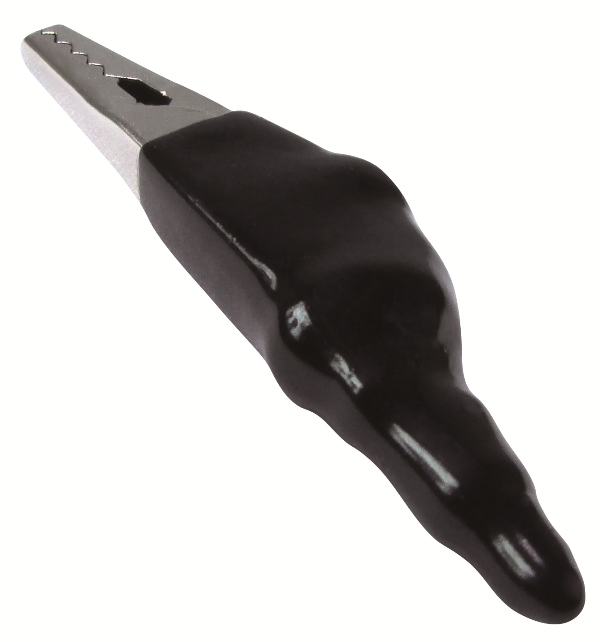 Pinza cocodrilo negra          "JR"  2331