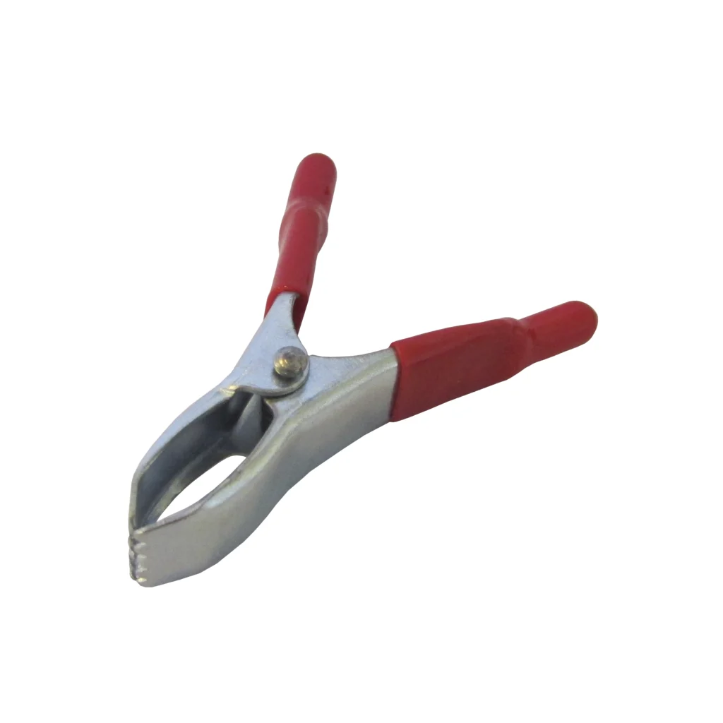 Pinza cargador aisl.p/batería roja  10A  "JR"2010