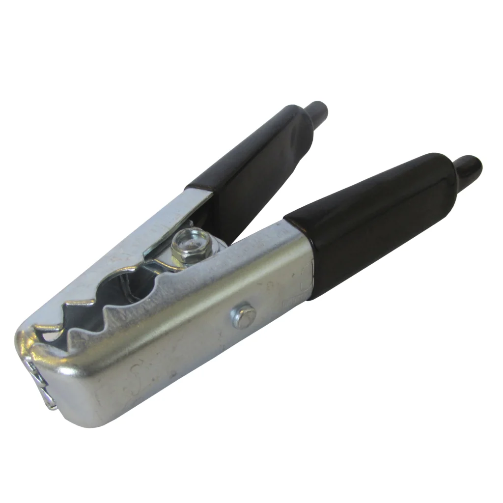 Pinza cargador aisl.p/batería negra 120A "JR"2120