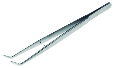 Pinza Bruselas curva p/elec.,joyería 6"ac.inox."SLENDER"928