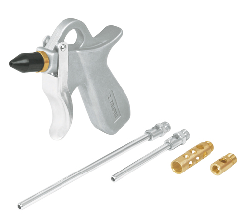 Jgo.de Pistola p/sopletear c/5 boquillas "TRUPER"  PISO-5X