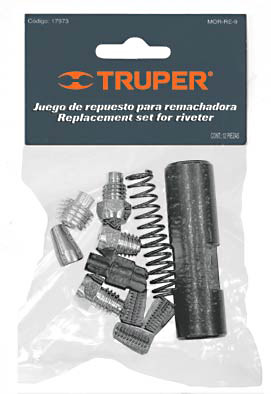 Mordaza de Repuesto p/remachadora RE-9  "TRUPER"    MOR-RE-9