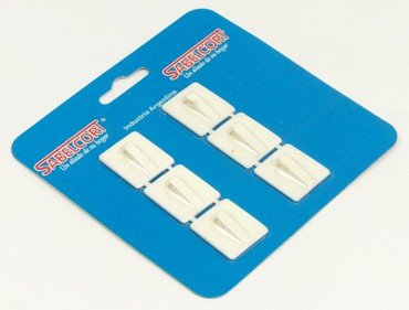 Perchita autoadhesiva PVC mini rectang"SABELCORT"(6un)x blis