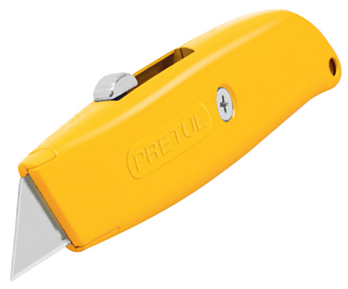 Trincheta armazón metal, 4 hojas repuesto "PRETUL" NM-6P