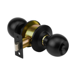 Cerr pomo PLY negro sist llave/botón ciego "HERMEX"CEPO-61R