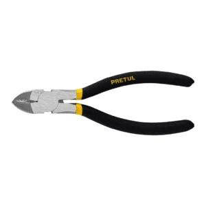 Pinza de corte diagonal 6" mgo.PVC "PRETUL"  PCD-6PG