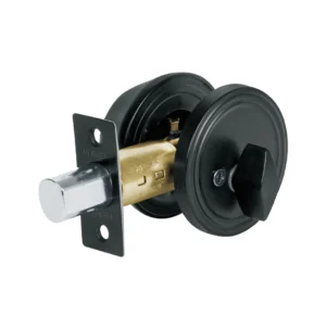Cerrojo t/mariposa,negro llave de puntos»HERMEX» CERO-61