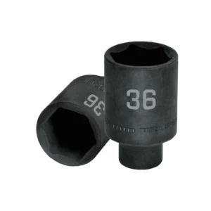 Dados de impacto largo,encastre ½»de 36mm «TRUPER»D-7336-ML