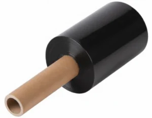 Nylon film Negro Stretch c/cabo22MICRONES,15cm 280mt xun Nac