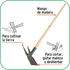 OFERTA TEMPORADA (Escardillo pala /2 puntas TRUPER)