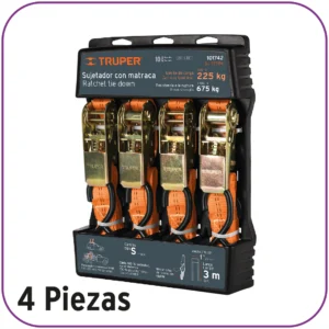 OFERTA TEMPORADA (Juego de catracas 675kg TRUPER)